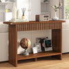 Takura Console Table in Brown Finish