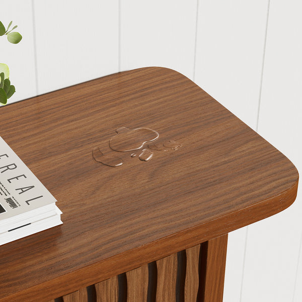 Takura Console Table in Brown Finish