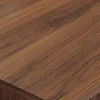 Takura Side Table in Brown Finish with Wood Grain