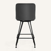 Tannat bar stool, Gray Azal Velvet