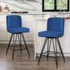 Tannat bar stool, Lake Azal Velvet