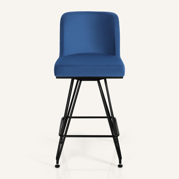 Tannat bar stool, Lake Azal Velvet