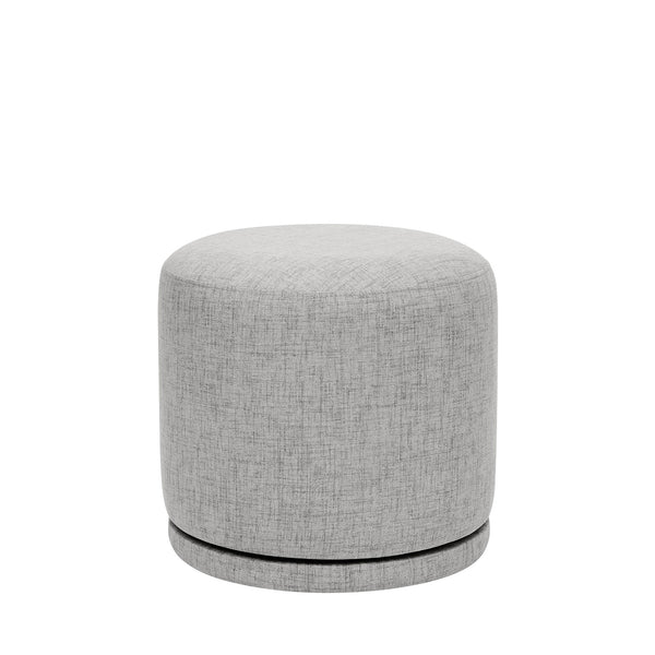 Thiako Ottoman in Taupe Vani Fabric