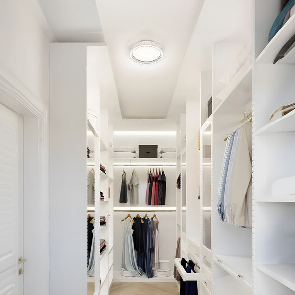 Tourbat flush mount light, 10 inch