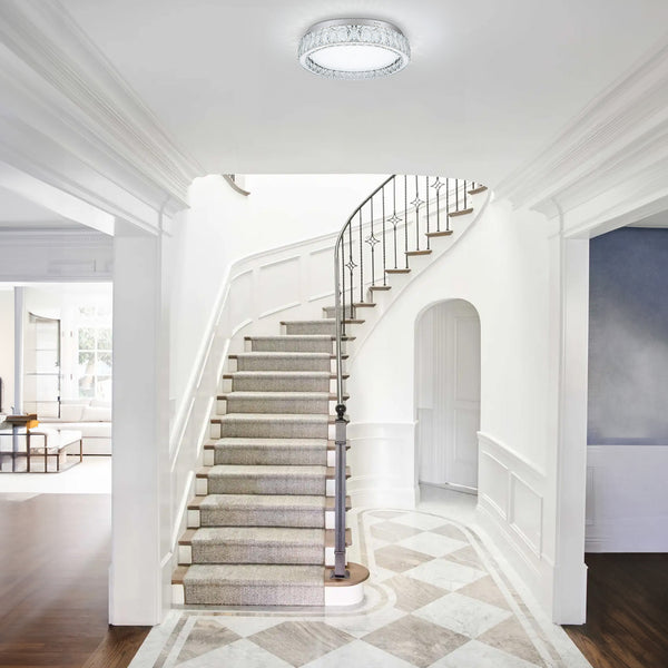 Tourbat flush mount light, 14 inch