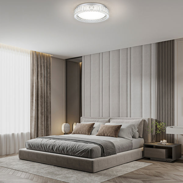 Tourbat flush mount light, 18 inch