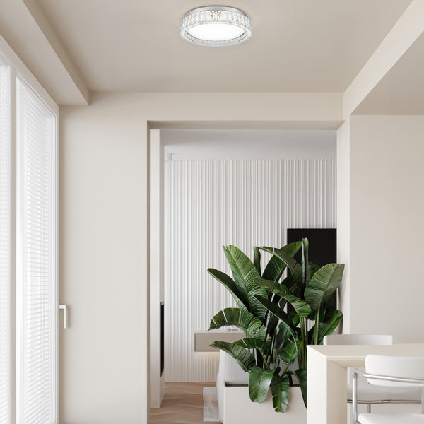 Tourbat flush mount light, 18 inch