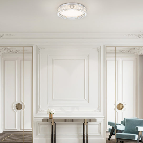 Tourbat flush mount light, 22 inch