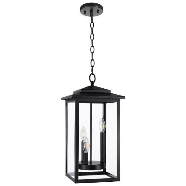 Trilla outdoor pendant light, Black