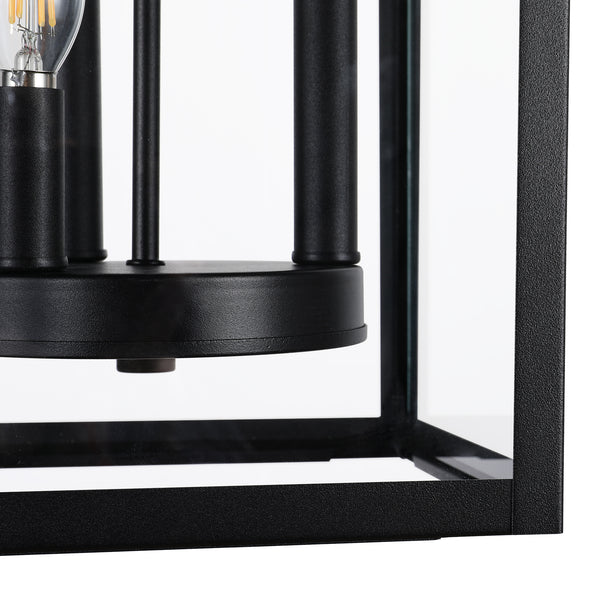 Trilla outdoor pendant light, Black