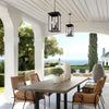 Trilla outdoor pendant light, Bronze