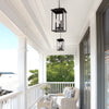 Trilla outdoor pendant light, Bronze