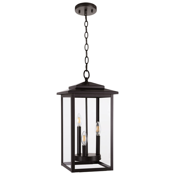 Trilla outdoor pendant light, Bronze