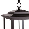 Trilla outdoor pendant light, Bronze