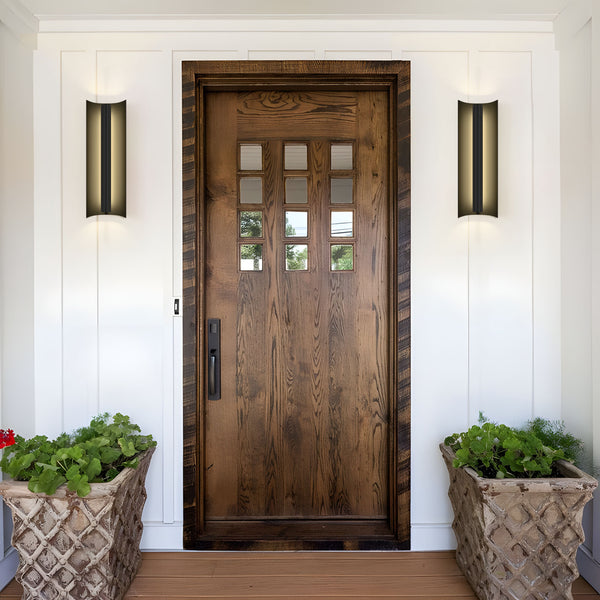 Verdesse outdoor wall light, Round