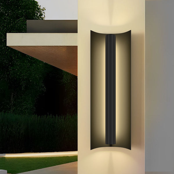 Verdesse outdoor wall light, Round