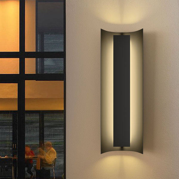 Verdesse outdoor wall light, Square