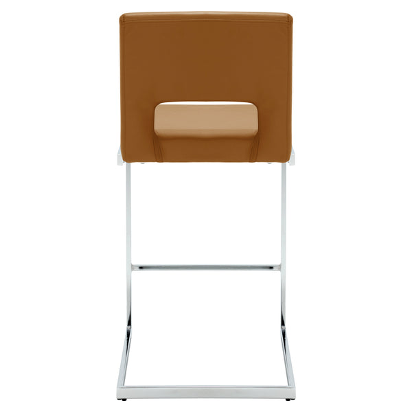 Verdot Counter Stool in Camel Jaen Leather