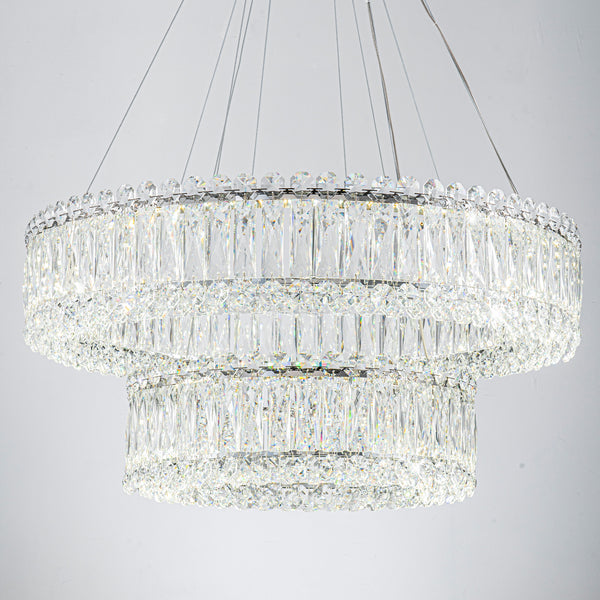 Viura chandelier light, Double/Large