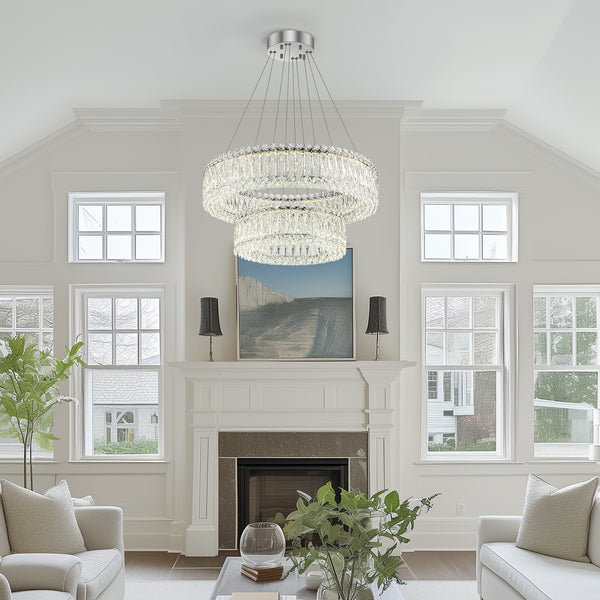 Viura chandelier light, Double/Small