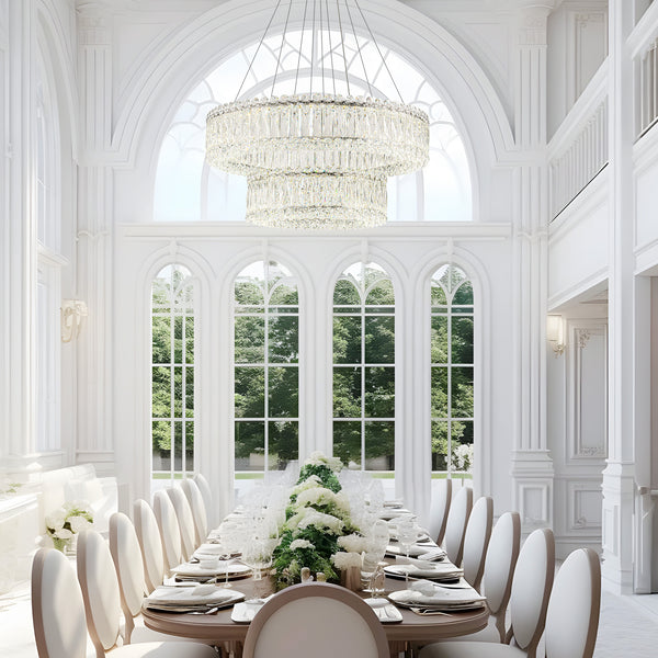 Viura chandelier light, Double/Small