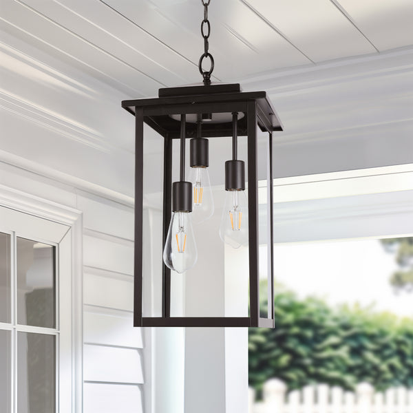 Zefir outdoor pendant light, Bronze