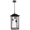 Zefir outdoor pendant light, Bronze