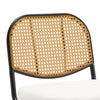 Acolon bar stool, White Hans Leather/Counter Height
