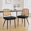 Acolon Dining Chair in Black Sacy Fabric