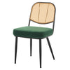 Acolon Dining Chair in Green Sacy Fabric