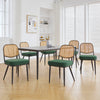 Acolon Dining Chair in Green Sacy Fabric