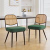 Acolon Dining Chair in Green Sacy Fabric