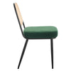Acolon Dining Chair in Green Sacy Fabric