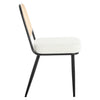 Acolon Dining Chair in White Sacy Fabric