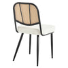 Acolon Dining Chair in White Sacy Fabric