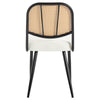 Acolon Dining Chair in White Sacy Fabric
