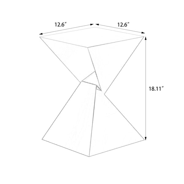 Aktag side table dimensions