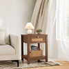 Altun side table, Brown MDF