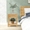 Altun side table, Natural MDF