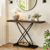 Ankou Console Table in Brown MDF