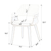 Arinto Dining Chair Dimensions