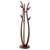 Asgat Coat Rack in Brown Rubberwood