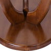 Asgat Coat Rack in Brown Rubberwood