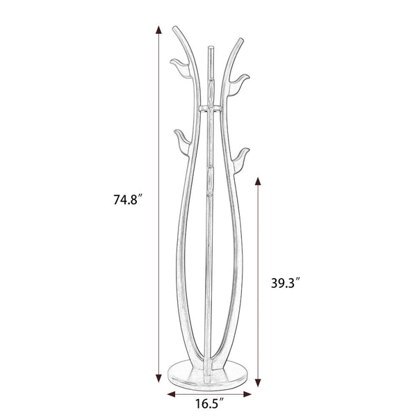 Asgat coat rack dimensions