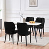 Bock Lager Dining Chair in Black Tieta Leather