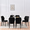 Bock Lager Dining Chair in Black Tieta Leather