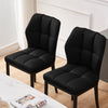 Bock Lager Dining Chair in Black Tieta Leather