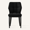 Bock Lager Dining Chair in Black Tieta Leather