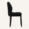 Bock Lager Dining Chair in Black Tieta Leather