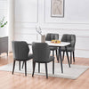 Bock Lager dining chair, Gray, 19 5/8"